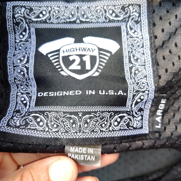 HIGHWAY 21 Motordrome Jacket, Motorcycle Leather - Picture 13 of 14